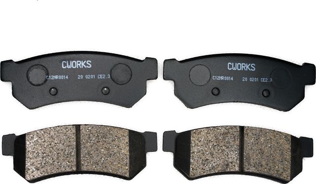 Тормозные колодки Cworks задние для Daewoo Lacetti 2004-2010. Артикул C12NR0014