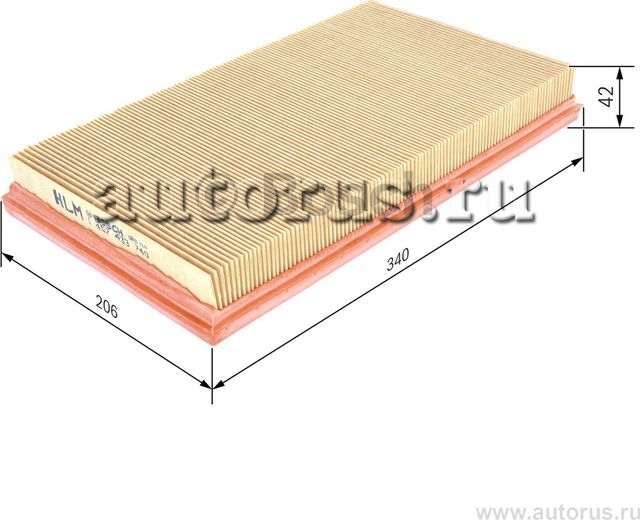 Фильтр воздушный OPEL VECTRA B 10/95 (Bosch). Артикул 1457433740