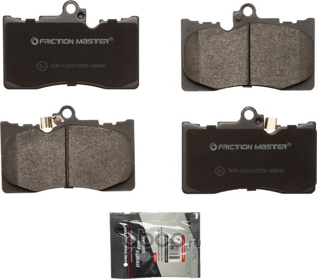 Колодки тормозные дисковые передние MKD1118 (Frictionmaster). Артикул MKD1118