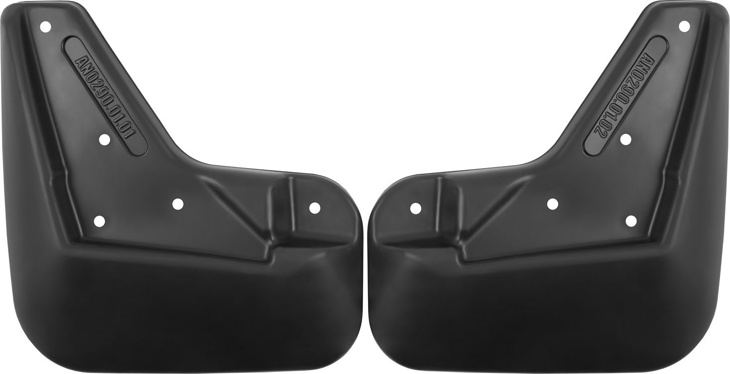 Брызговики Frosch (в пакете) передняя пара для FAW Bestune T77 2021-2026. Артикул NLF.AN0290.F3