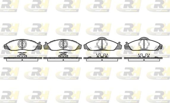 Тормозные колодки RoadHouse. Артикул 2624.12