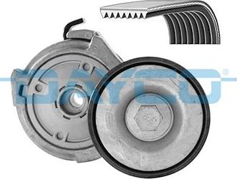 Приводной ремень поликлиновой с роликами (комплект) Dayco. Артикул KPV044HD