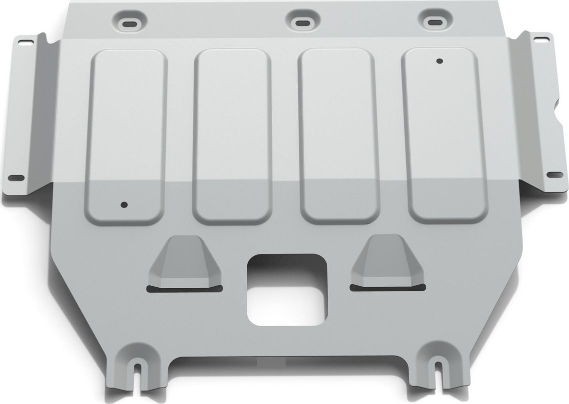 Защита алюминиевая Rival для картера и КПП Mini Hatch III 2013-2018. Артикул 333.8205.1