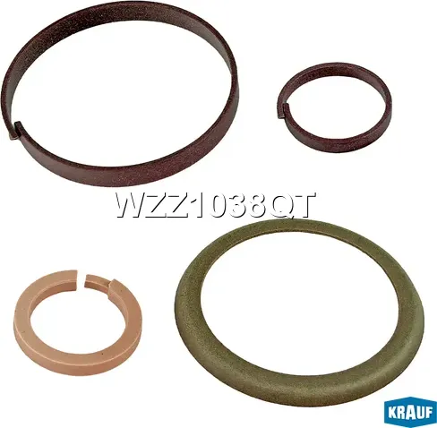 Кольца поршневые компрессора (Krauf). Артикул WZZ1038QT