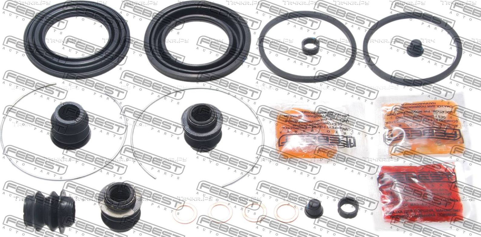 Ремкомплект тормозного суппорта Febest передний для Toyota Corolla E110 1997-2001. Артикул 0175-AE100F