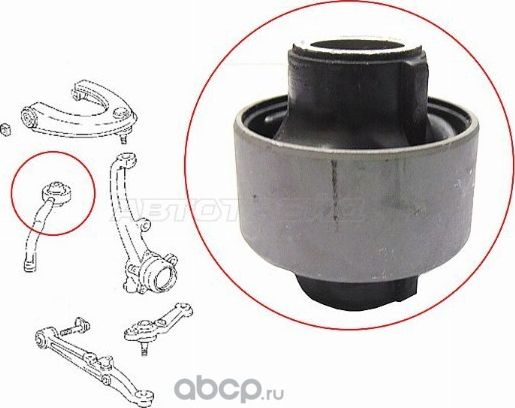 САЙЛЕНТБЛОК RR ВЕРТИКАЛЬНЫЙ ПЕРЕДНЕГО ПРОДОЛЬНОГ (SAT). Артикул ST4865522030