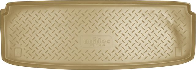 Коврик Норпласт для багажника Kia Mohave 7 мест 2009-2026 Бежевый. Артикул NPL-P-43-23-B