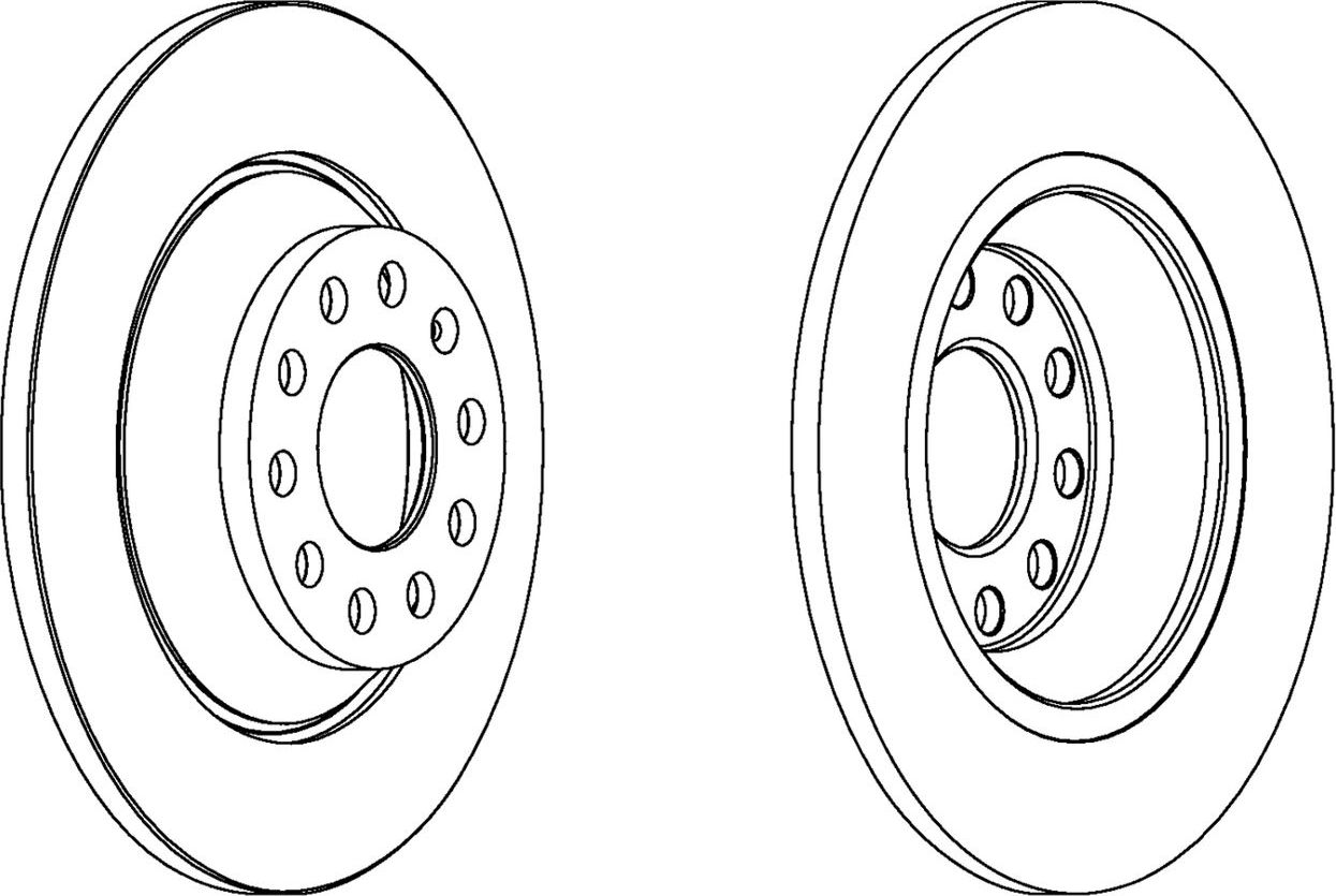Тормозной диск Ferodo Premier. Артикул DDF1307C
