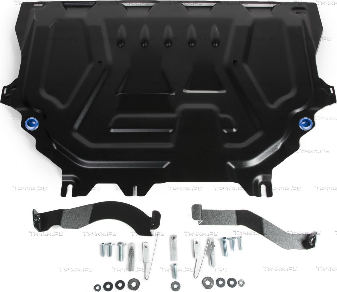 Защита Rival для картера и КПП Ford Kuga II 2013-2017 2016-2026. Артикул 111.1873.1