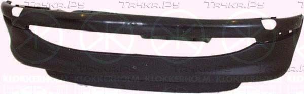 Бампер Klokkerholm передний для Peugeot 206 1998-2007. Артикул 5507900