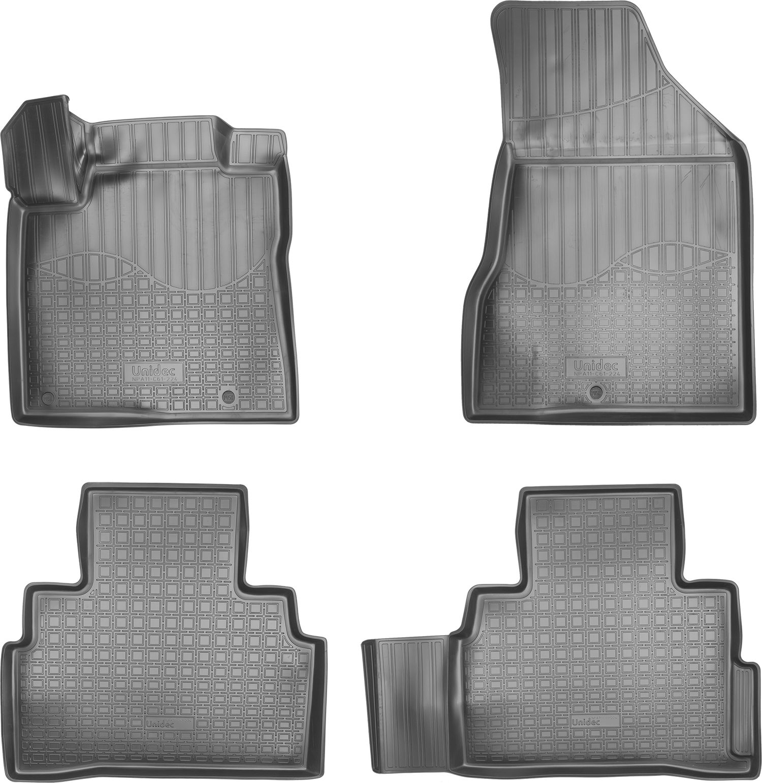 Коврики 3D Норпласт для салона Nissan Murano Z52 2015-2026. Артикул NPA11-C61-224