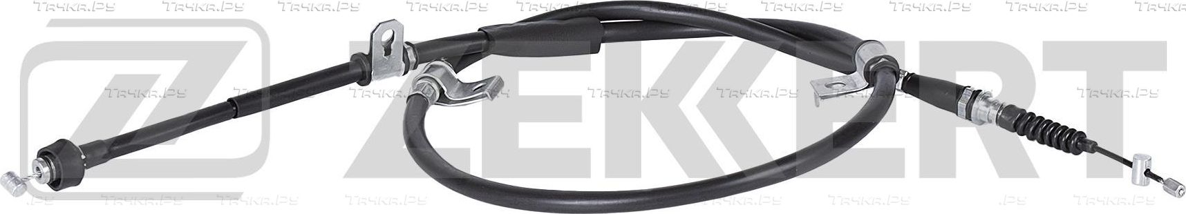 Трос ручника (тросик ручного тормоза) Zekkert. Артикул BZ-1068