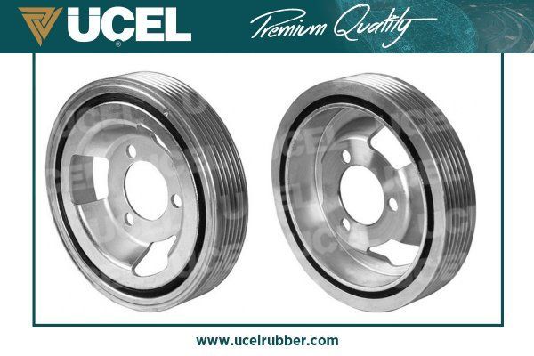 Шкив коленвала Ucel (Листовая сталь). Артикул 3006