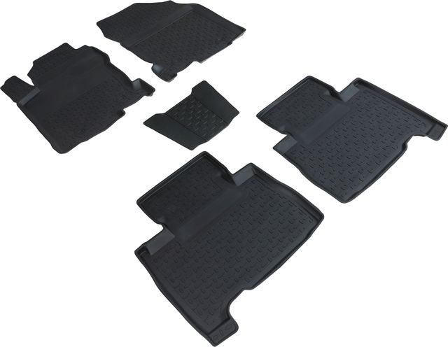 Коврики резиновые Seintex с высоким бортиком для салона Lexus NX 2014-2021. Артикул 86447