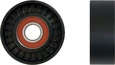 Натяжной ролик (натяжитель) приводного поликлинового ремня Denckermann (полимерный материал). Артикул P200001