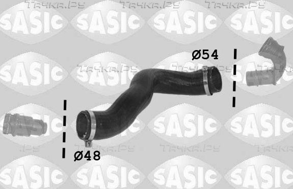 Патрубок интеркулера Sasic. Артикул 3336348