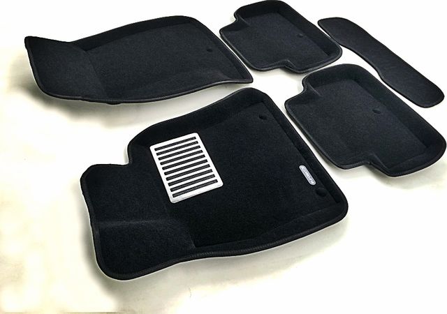 Коврики текстильные Euromat 3D Lux для салона Genesis G70 CS35 2018-2026. Артикул EM3D-001403