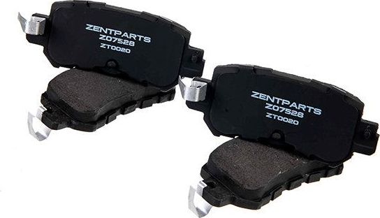 Тормозные колодки Zentparts. Артикул Z07528