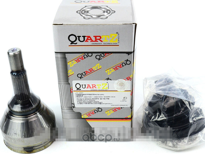 Шрус наружный LOGAN 21/30 зубов QZ1547764 (Quartz). Артикул QZ1547764