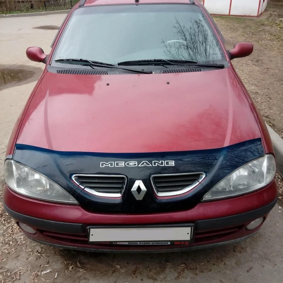 Дефлектор VT52 для капота Renault Megane I универсал 1999-2002. Артикул RL06VT