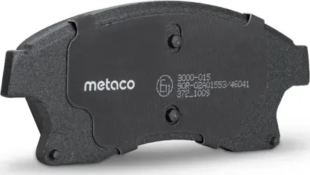 Колодки тормозные GM CRUZE/ASTRA J 09- 1.6-2.0TD передн. (Metaco). Артикул 3000015