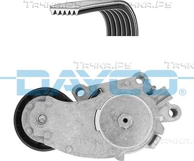 Приводной ремень поликлиновой с роликами (комплект) Dayco для MINI Clubman I (R55) 2007-2010. Артикул KPV333
