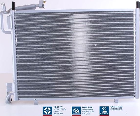 Радиатор кондиционера (конденсатор) Nissens (алюминий) для Ford EcoSport I 2013-2026. Артикул 940523