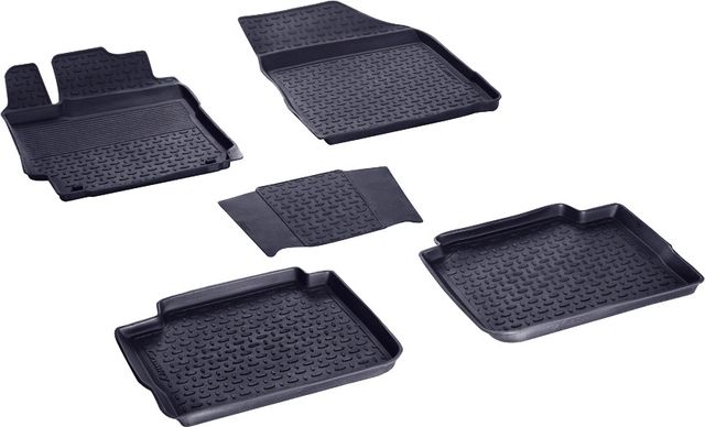 Коврики резиновые Seintex с высоким бортиком для салона Toyota Camry 50, 55 (V50, V55, XV50, XV55) 2012-2026. Артикул 84792