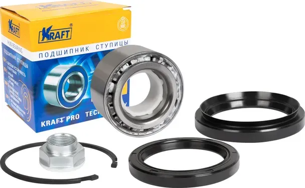 Подшипник ступицы передний (компл.) (Kraft). Артикул KT204635