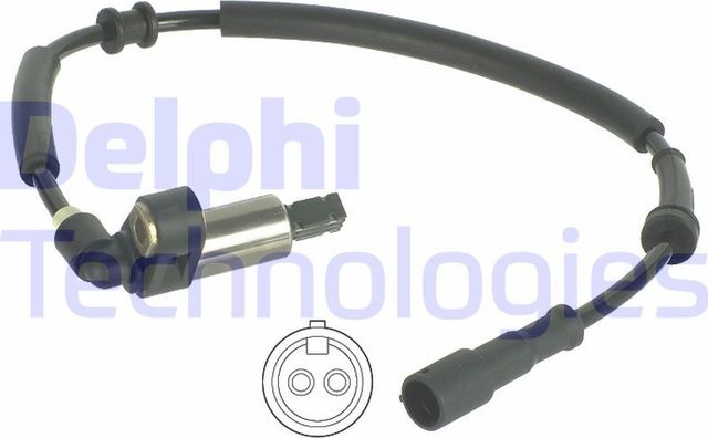 Датчик ABS Delphi задний задний правый для Renault Megane I 1996-2003. Артикул SS20146