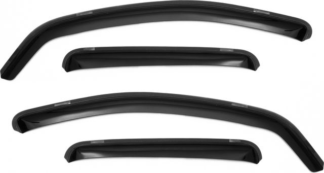 Дефлекторы REIN для окон (накладной скотч 3М) (4 шт.) Renault Duster I 2010-2020. Артикул REINWV967