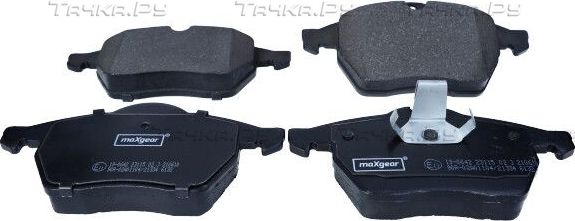 Тормозные колодки MaXgear передние для Saab 900 II 1993-1998. Артикул 19-0642
