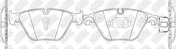 Тормозные колодки NiBK. Артикул PN0512