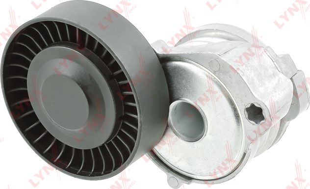 Натяжной ролик (натяжитель) приводного клинового зубчатого ремня LYNXauto. Артикул PT-3184