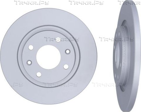 Тормозной диск Kamoka передний для Citroen C2 2003-2012. Артикул 1032000