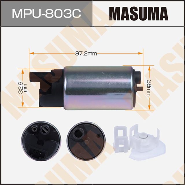 Бензонасос (топливный насос) Masuma для Honda Jazz III 2015-2026. Артикул MPU-803C