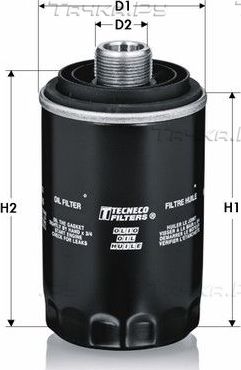 Масляный фильтр  Tecneco Filters для Volkswagen Multivan T5 2011-2015. Артикул OL719/45