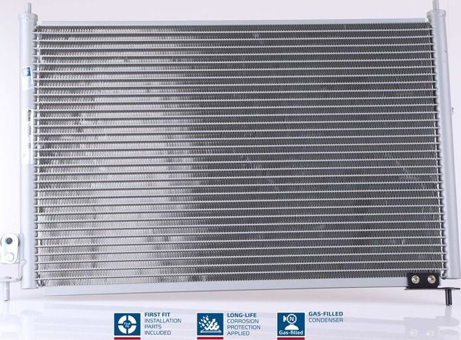 Радиатор кондиционера (конденсатор) Nissens (алюминий). Артикул 940008