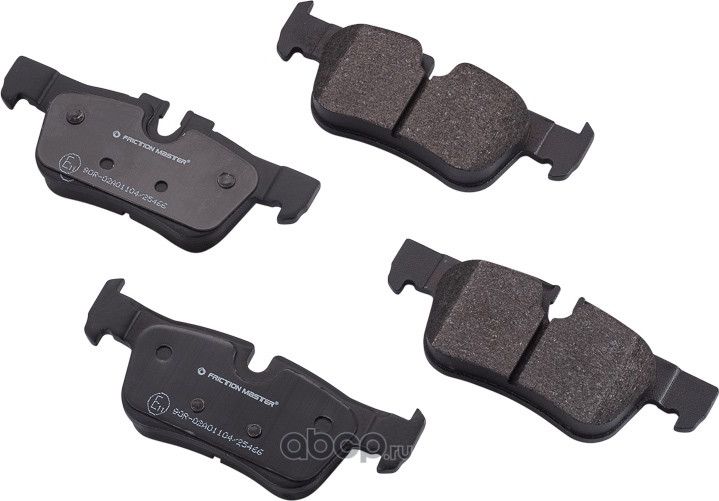 Колодки тормозные дисковые (Frictionmaster). Артикул MKD1762