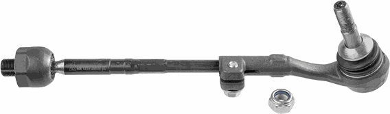 Рулевая тяга поперечная Lemforder правая для BMW 1 I (E81/E82/E87/E88) 2004-2011. Артикул 29839 02