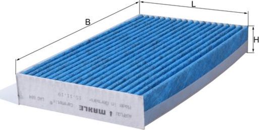 Салонный фильтр Mahle CareMetix®. Артикул LAO 684