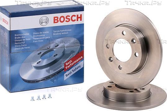 Тормозной диск Bosch задний для Citroen C4 II 2007-2009. Артикул 0 986 478 608