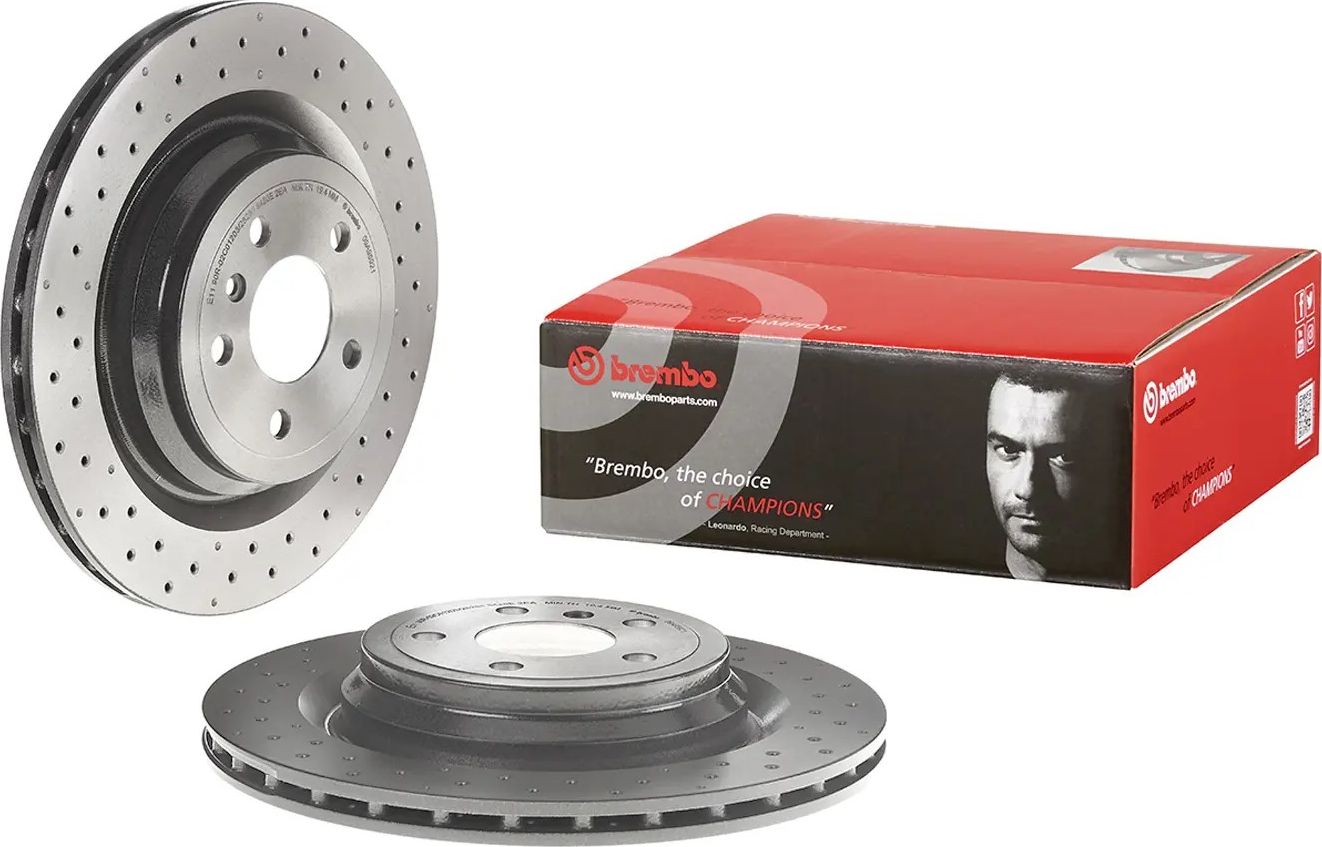 Тормозной диск Brembo PRIME LINE - UV Coated. Артикул 09.A959.21