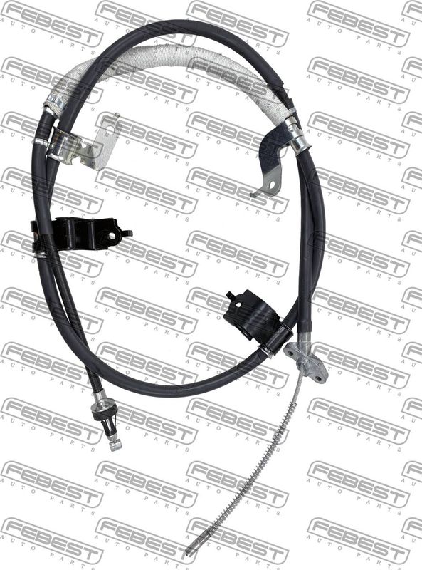 Трос ручника (тросик ручного тормоза) Febest правый для Toyota Land Cruiser Prado 150 2009-2026. Артикул 0199-PCGDJ150RH