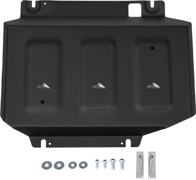 Защита АвтоБроня переднего дифференциала для Great Wall Poer 2021-2026. Артикул 111.02023.1