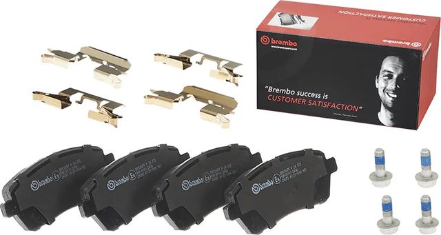 Тормозные колодки Brembo PRIME LINE. Артикул P 24 072