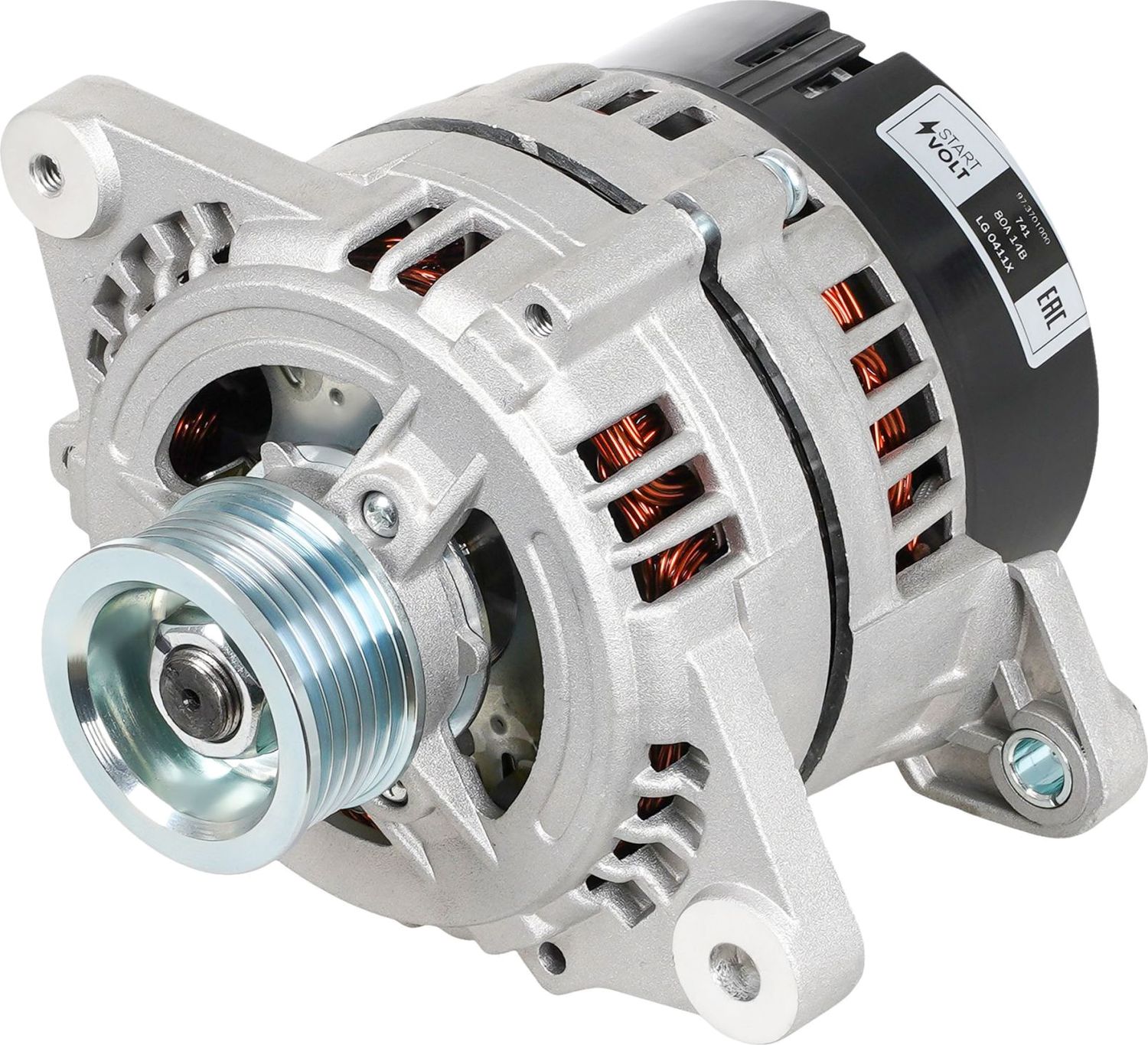 Генератор StartVOLT для ЗАЗ Chance 2009-2013. Артикул LG 0411X