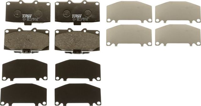 Тормозные колодки TRW передние для Subaru Forester I 1998-2002. Артикул GDB3307