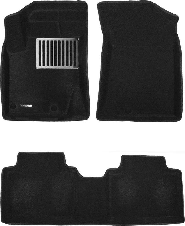 Коврики текстильные Euromat 3D Lux для салона Geely Atlas Pro 2021-2026. Артикул EM3D-001409