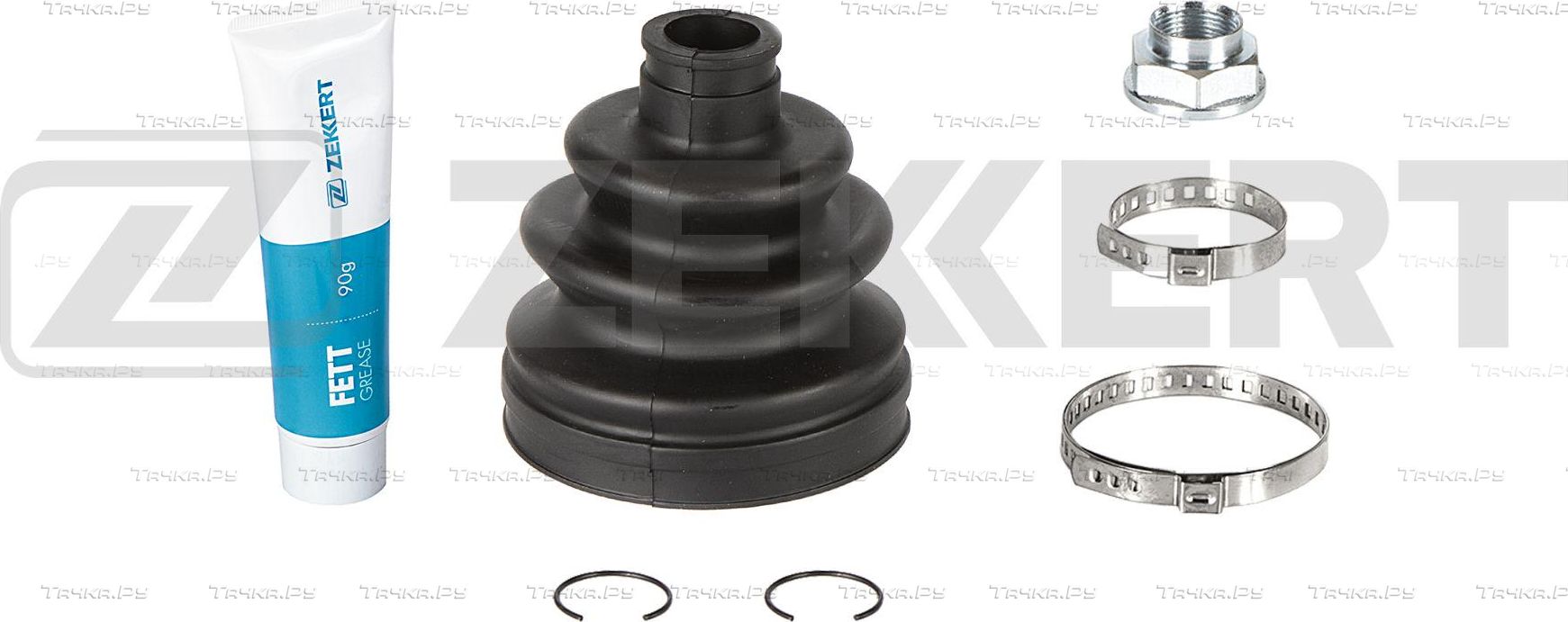 Пыльник ШРУСа наружный Zekkert передний для Honda Civic VI 1999-2000. Артикул SM-1167S